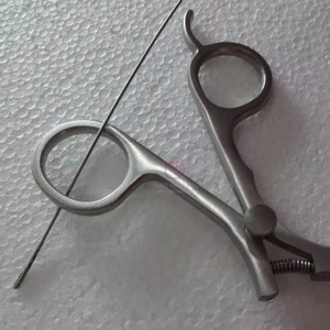 Pinzas de agarre flexibles manuales de acero inoxidable de alta calidad para cistoscopia, instrumento quirúrgico de urología, reutilizables para uso médico - Product Image 2