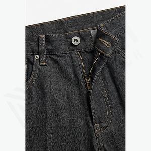 Jeans de Mezclilla de Color Personalizado para Hombre, Invierno, Otoño, Lavado, Estilo Urbano Moderno, Diseños Personalizados, Precios de Fábrica, Venta al por Mayor - Product Image 4