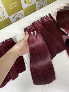 Pelucas vietnamitas de cabello humano crudo Premium cabello crudo de alta calidad - Product Image 6