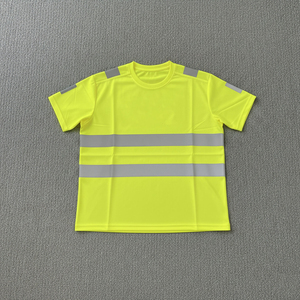 เสื้อกั๊กนิรภัย แถบสะท้อนแสงสูง 100% โพลีเอสเตอร์ ไฟ LED กันน้ำ รับสกรีนโลโก้ เสื้อทำงานกลางแจ้งสำหรับผู้ชาย - Product Image 5