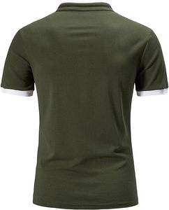 Polo de hombre de talla grande con logotipo impreso personalizado OEM de alta calidad, uniforme Unisex, Polo de golf liso de secado rápido para hombre - Product Image 2