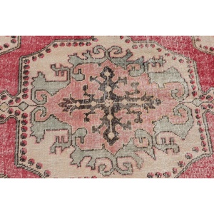 พรมตุรกีขนาด 4.4x7.2 ฟุต, พรม, พรมเปอร์เซียสีแดงทำจากขนสัตว์ - Product Image 5