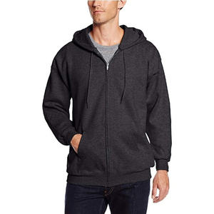 2025 Custom Logo Blank Men's Hoodies Wholesale Oversized Street 100% Cotton <b>Black</b> <b>Fleece</b> & Custom Pullover Half Zipper Hoodie - Product Image 4