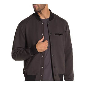 Blouson aviateur à logo personnalisé pour hommes à bas prix personnalisé haute qualité design fabriqué au Pakistan - Product Image 3