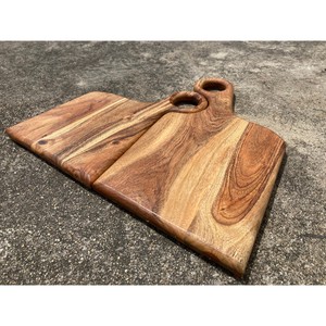Juego de tablas de pan para ella y ella, utensilios de cocina más populares de alta calidad, tabla de cortar de madera maciza personalizada, tabla de cortar de madera de acacia - Product Image 4
