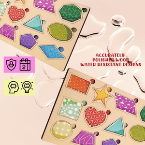 Rompecabezas de madera 3D personalizables al por mayor, rompecabezas educativos ecológicos OEM/ODM disponibles directamente del fabricante - Product Image 2