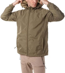 Chaqueta Cortavientos Ligera con Capucha para Hombre, Personalizada 2026, de Nailon con Tela de Poliéster Impermeable - Product Image 1