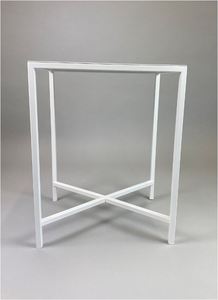 โต๊ะกาแฟเหล็กสีขาวดีไซน์ไม่เหมือนใครสำหรับเครื่องครัวสำนักงานบ้านร้านอาหารห้องนั่งเล่นตกแต่งสวนทำในประเทศอินเดีย - Product Image 3