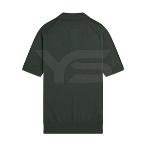 Men's Casual for Polo Shirt Plus Size Casual Clothing for Men-High Quality Spandex/Cotton <b>Mixed</b> <b>Fabric</b> With Bottom Ribbed - Product Image 2