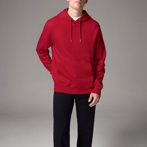 Venta al por mayor de alta calidad de peso ligero Puff impresión Regular Fit Streetwear logotipo personalizado sudaderas con capucha de los hombres para al aire libre - Product Image 1