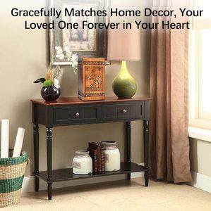 Handmade Urns ไม้สําหรับเถ้ามนุษย์ชายหญิงแกะสลักผีเสื้อกล่องฝังศพตกแต่ง Urn ฝัง - Product Image 6