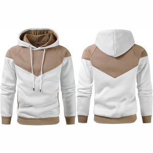 Moda al por mayor en blanco para hombre Streetwear Sudadera con capucha diseño personalizado poliéster/nailon antiarrugas de punto grueso sudaderas con capucha pesadas - Product Image 4