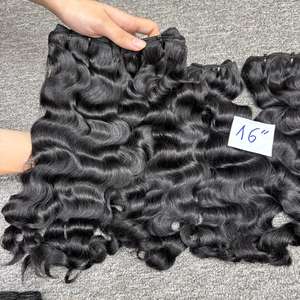 ผมดิบแบบคลื่นลึกสำหรับต่อผมมนุษย์ - Product Image 4