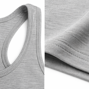 Camiseta sin mangas personalizada para hombre, camiseta de gimnasio sin mangas, de algodón transpirable, lisa, para fitness, venta al por mayor, OEM - Product Image 5