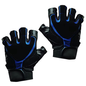 Gants de gymnastique en cuir personnalisés OEM de haute qualité avec logo personnalisé Prix raisonnable pour les sports et le cyclisme Gants de fitness - Product Image 4