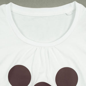 Camiseta de Alta Calidad para Mujer, 100% Algodón, Cuello Redondo, Manga Corta, Ajustada, Tallas Grandes, Diferentes Colores - Product Image 2