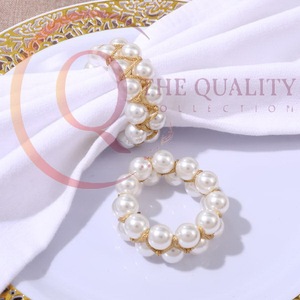 Anillos de Servilleta Modernos de Metal para Mesa de Comedor, Diseño Premium, Decoración Ecológica para Mesa, para Bodas, Restaurantes y Banquetes - Product Image 2