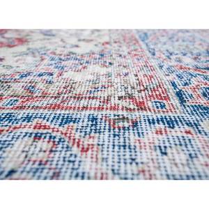 Alfombra Vintage de Lana 9x12 Roja y Naranja, Anudada a Mano, con Diseño de Medallón y Patrones Abstractos Rectangulares para Entrada, Pasillo o Recibidor - Pae-1692 - Product Image 3