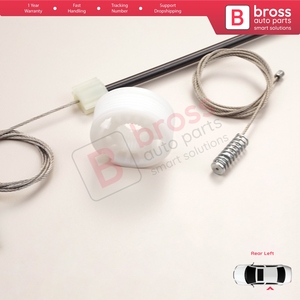 ชุดซ่อมมอเตอร์กระจกหน้าต่างด้านหลังซ้าย รุ่น BWR5035 สำหรับรถยนต์ซีรีส์ 5 E60 E61 ปี 2003-2010 แบบ 4/5 ประตู รหัสอะไหล่ 51357184745 - Product Image 5