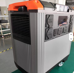 High Capacity T50 Portable Power <b>Station</b> 5000w Solar Generator 5376wh Lifepo4 Battery 1200w Mppt Home Energy Storage System - Product Image 1