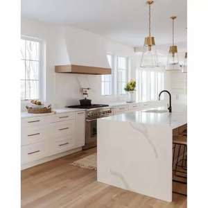 Conjunto de diseños de gabinetes de cocina modulares de madera moderna de alta calidad, gabinete de cocina, muebles, gabinetes de melamina - Product Image 5