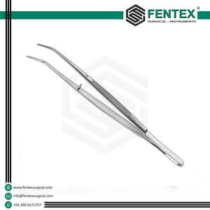 Pinzas Quirúrgicas Curvas Reutilizables de Acero Inoxidable para Uso Dental, para Aplicar Tejidos y Algodón - Product Image 5