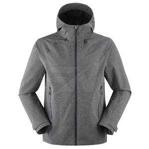 Chaqueta Softshell Cómoda al Mejor Precio, Chaqueta Softshell para Hombre, Chaqueta Softshell Lisa Teñida en Venta - Product Image 2