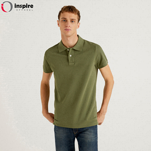 Camisetas Polo Casuales de Manga Corta Unisex de Alta Calidad 100% Algodón, Camiseta Polo para Hombre de Inspire Apparel - Product Image 3