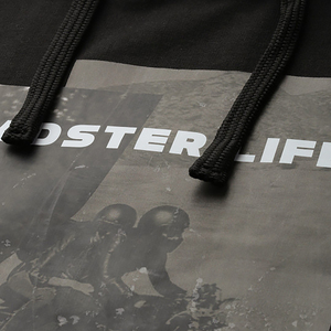 เสื้อฮู้ดดี้ผู้ชายไซส์ใหญ่ พิมพ์ลายสติ๊กเกอร์ DTF แบบกำหนดเอง Fit2Fight คุณภาพสูง ทรงปกติ เสื้อฮู้ดดี้ผู้ชายแบบกำหนดเอง - Product Image 5