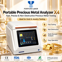 Analyseur de métaux précieux XRF pour l'analyse des alliages d'or, d'argent et de platine avec ordinateur intégré et écran tactile
