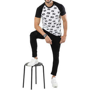 En stock, T-shirt à manches courtes pour hommes, T-shirt à porter grande taille, Meilleure vente, décontracté, haute qualité, coton personnalisé - Product Image 1