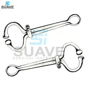 Pince à nez à chaîne porte-taureau personnalisée de haute qualité Instruments vétérinaires réutilisables de SUAVE INSTRUMENTS SURGICAUX - Product Image 5