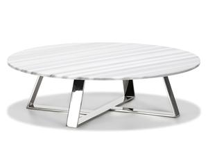 Table centrale moderne de luxe fabriquée à la main ronde couleur noire finie Table basse à cadre en fer avec plateau en bois pour le salon - Product Image 5