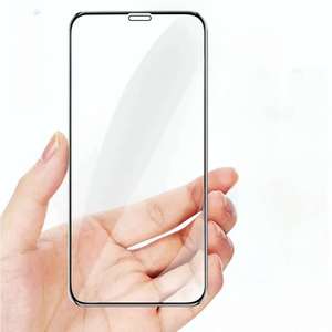 กระจกนิรภัย0.4มม. ป้องกันหน้าจอกระจกนิรภัยสำหรับ iPhone 16 15 14 13 PRO MAX กาวเต็มรูปแบบทนทานสูง5X ๆครั้ง
