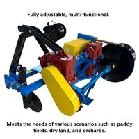 Oferta Especial: Máquina Aporcadora Profesional para Camas de Tractor, Formadora de Surcos para Tierras Agrícolas con Arado de Surcos y Construidora de Surcos Central