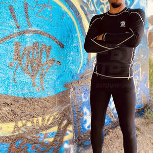 Spandex Polyester MMA Rash Guard Top Qualité MMA Rash Guard Nouvelle Arrivée MMA Rash Guard - Product Image 3