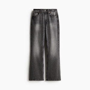 Women's Stylish Baggy Bootcut Jeans <b>Comfortable</b> Cotton Denim Pants Waist Relaxed Fit Trendy Casual Wear <b>for</b> Everyday Parties - Product Image 4