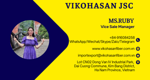 100% Polyester Recycle Pet 6D Solid Fiber Noir de Vikohasan Fabricant GRS fibre pour faire du géotextile de fil de tissu non tissé - Product Image 6