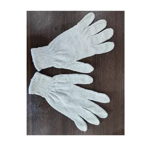 Luvas de segurança-algodão luva de malha 7-11 polegadas Proteger as mãos Durável e ar fresco preço barato Vietnam alta qualidade