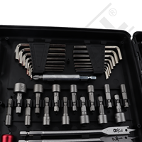 Kit de forets multifonction 318 pièces en acier à haute teneur en carbone pour bois et métal, outils électriques, outils à main, pièces de réparation robustes