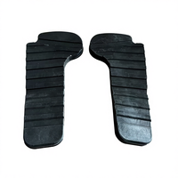 Repose-pieds pour excavatrices dans les machines de construction, repose-pieds et accessoires de repose-pieds