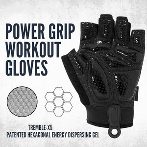 Gants de cyclisme respirants pour écran tactile, antidérapants, rembourrés, pour VTT et vélo de route, à doigts complets, absorbant les chocs - Product Image 2