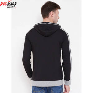 Bonne qualité hommes automne Fitness sweats à capuche bas prix couleur unie avec vente chaude solide motif impression numérique col à capuche - Product Image 3