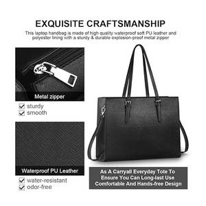 Office Use Zipper Stylish Designed <b>Laptop</b> <b>Bags</b> New Arrival Easy To <b>Carry</b> Customized Logo Printed <b>Laptop</b> <b>Bags</b> - Product Image 4
