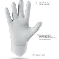 Gants de baseball professionnels pour gaucher en peau de mouton respirante et imperméable, personnalisables en gros, de haute qualité, pour l'extérieur
