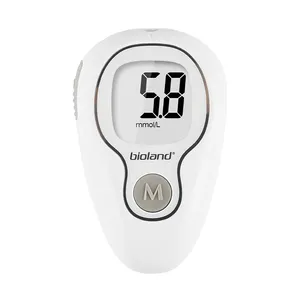 Popolare diabete digitale Glucometro sensore Gluco del sangue, Kit Monitor della glicemia test della glicemia Glucometro macchina