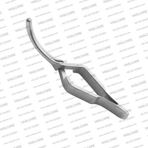 Debakey Bulldog Abrazadera Acción cruzada curvada, sobrelongitud 80mm Longitud efectiva de la mandíbula 24mm Tipo Debakey 1x2 Herramientas cardiotorácicas - Product Image 3