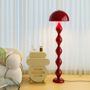 مصباح أرضي LED عصري بتصميم فطر إبداعي للزاوية، مثالي لديكور غرفة المعيشة - Product Image 4