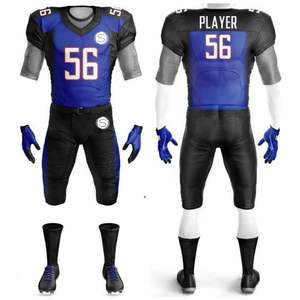 Uniformes personnalisables de football américain pour jeunes Équipement d'entraînement respirant - Product Image 3