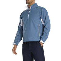 Polo de golf en tissu microfibre extensible Veste coupe-vent respirante Doublure en maille pour homme